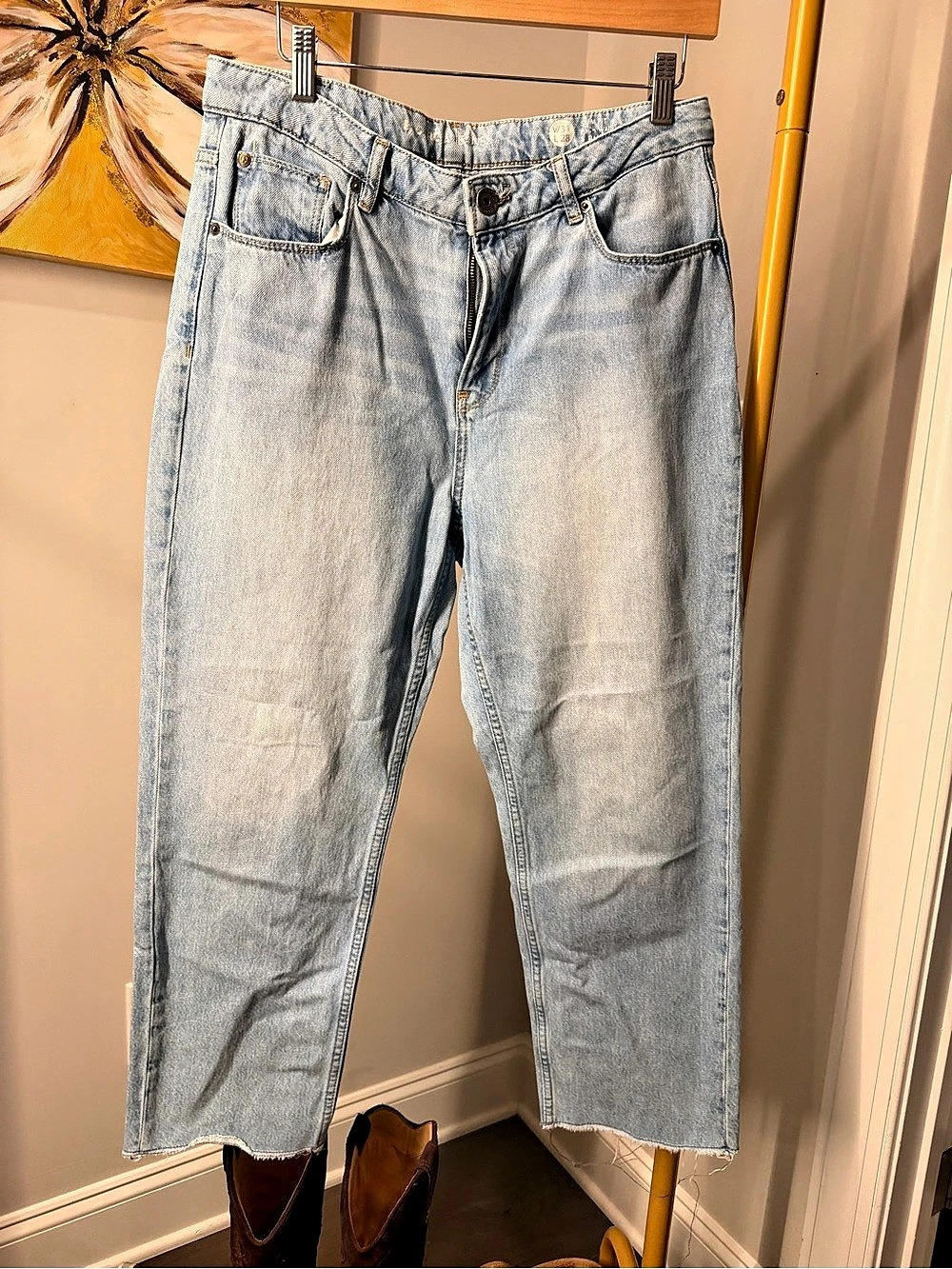 DL1961 Straight Leg Jeans Waist 31 Blue